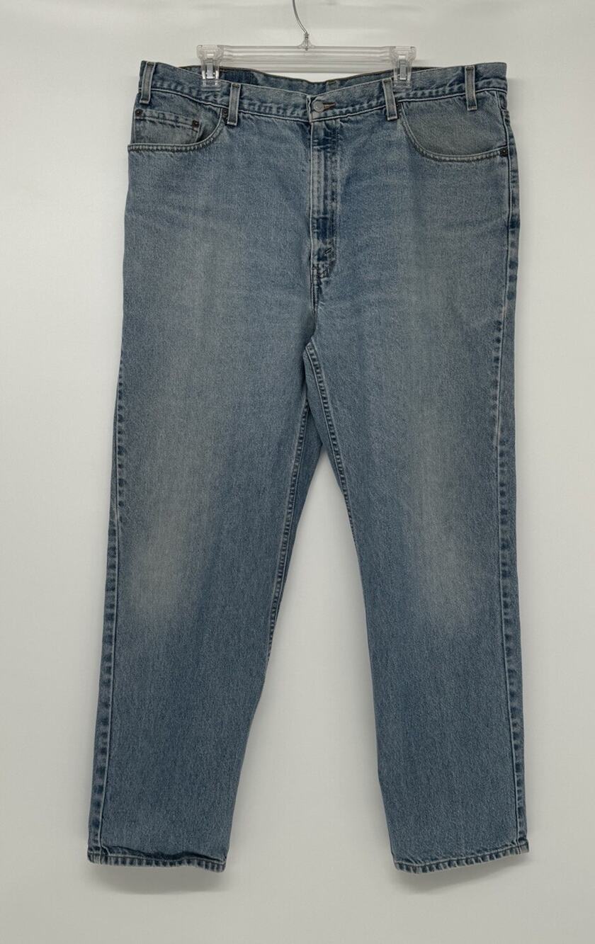 Vtg Levi’s Jeans Mens 42x32 Relaxed Straight Leg USA 90s Cotton Denim